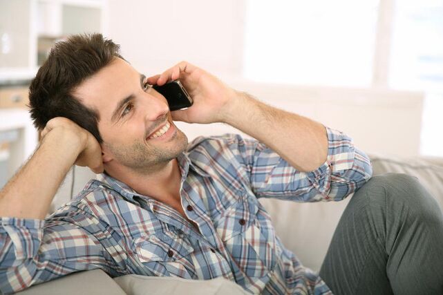 Seorang lelaki akan berasa terangsang dan akan menghabiskan masa yang lama di telefon dengan seorang wanita